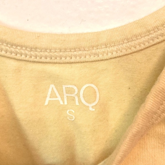 Arq + Dazed But Amazed collab Cropped Tank Top in Yellow size small - Picture 3 of 4